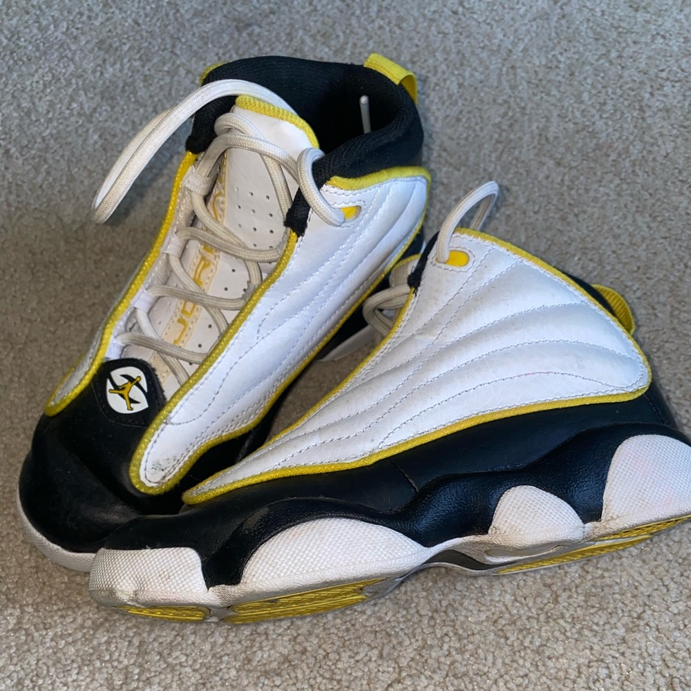 Kids Nike Air Jordan PRO STRONG Black/Yellow